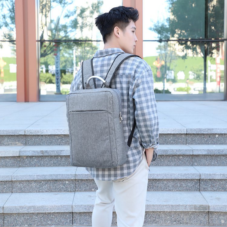 Shoulder Computer Bag 15.6-inch Notebook Backpack Male