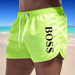 Pantalones cortos deportivos de playa multicolores de moda para hombre