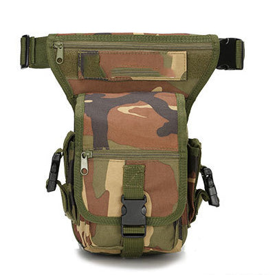 Camouflage 3P Waist Cross-border Source Army Fan Secret Service Tactical Leg Bag