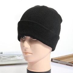 Gorro de punto con forma de cúpula para hombre