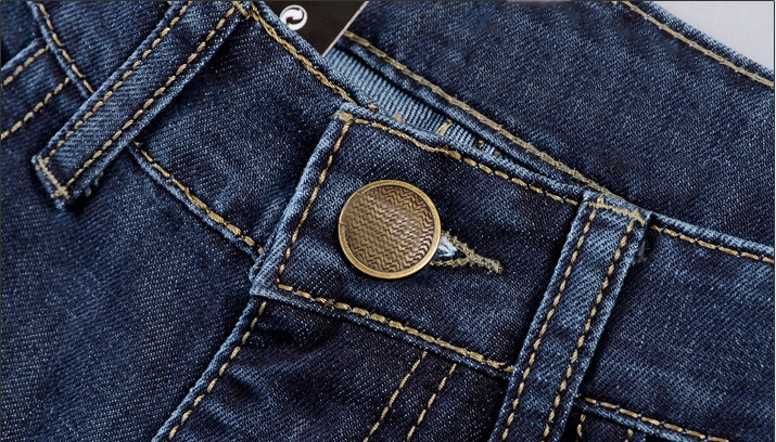 Nuevos jeans ajustados y rectos para hombre, explosivos, para otoño e invierno