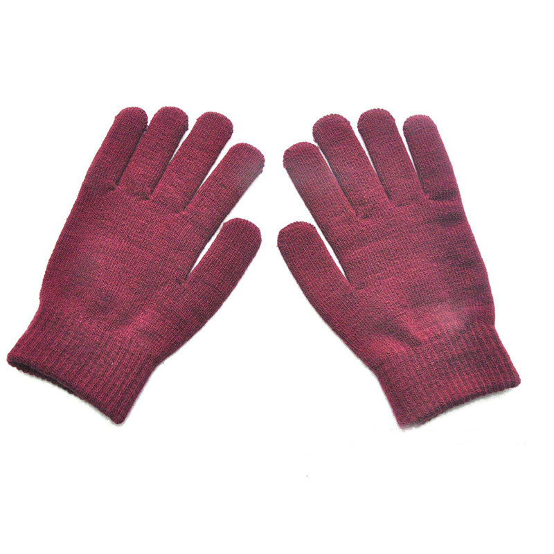 Men's And Women's Knitted Wool Gloves