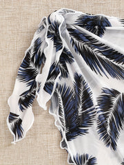 Sexy bikini set with stylish beach cover-up skirt – trendy 3-piece design, perfect for beach vacations and summer days.